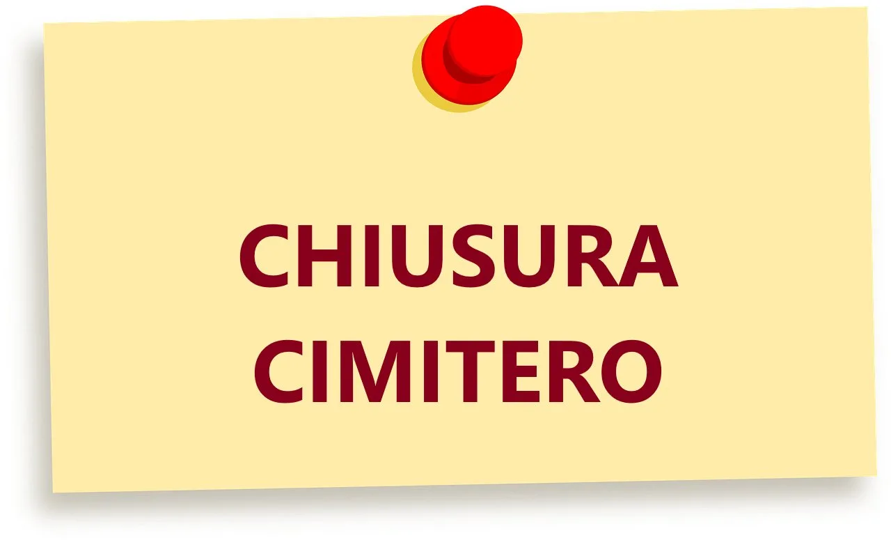 Ordinanza Chiusura Cimitero S. Bernardo